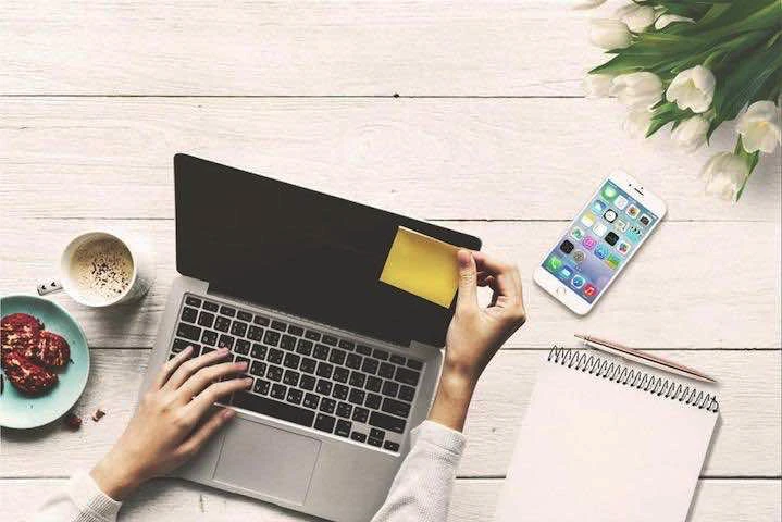 Un ordinateur portable
