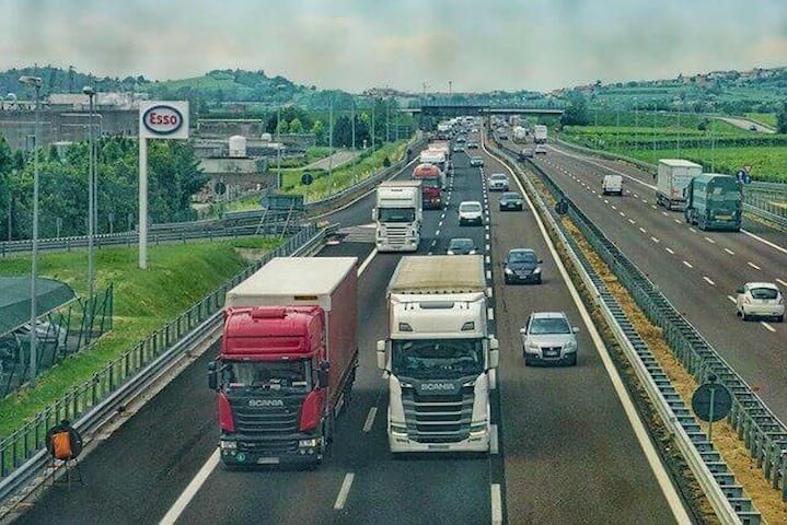 Des transporteurs sur la route