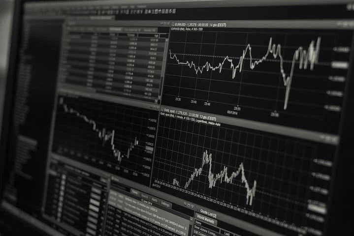Un écran d'analyses de données
